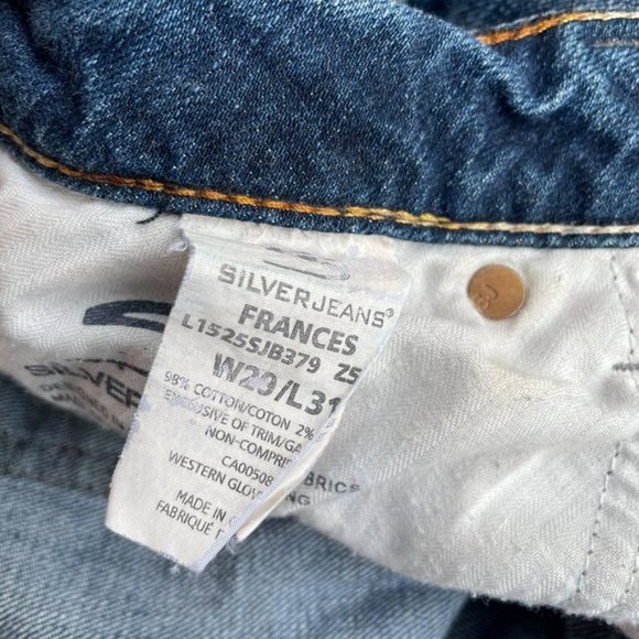 Silver Frances Split Hem Flare Jeans - Picture 5 of 5